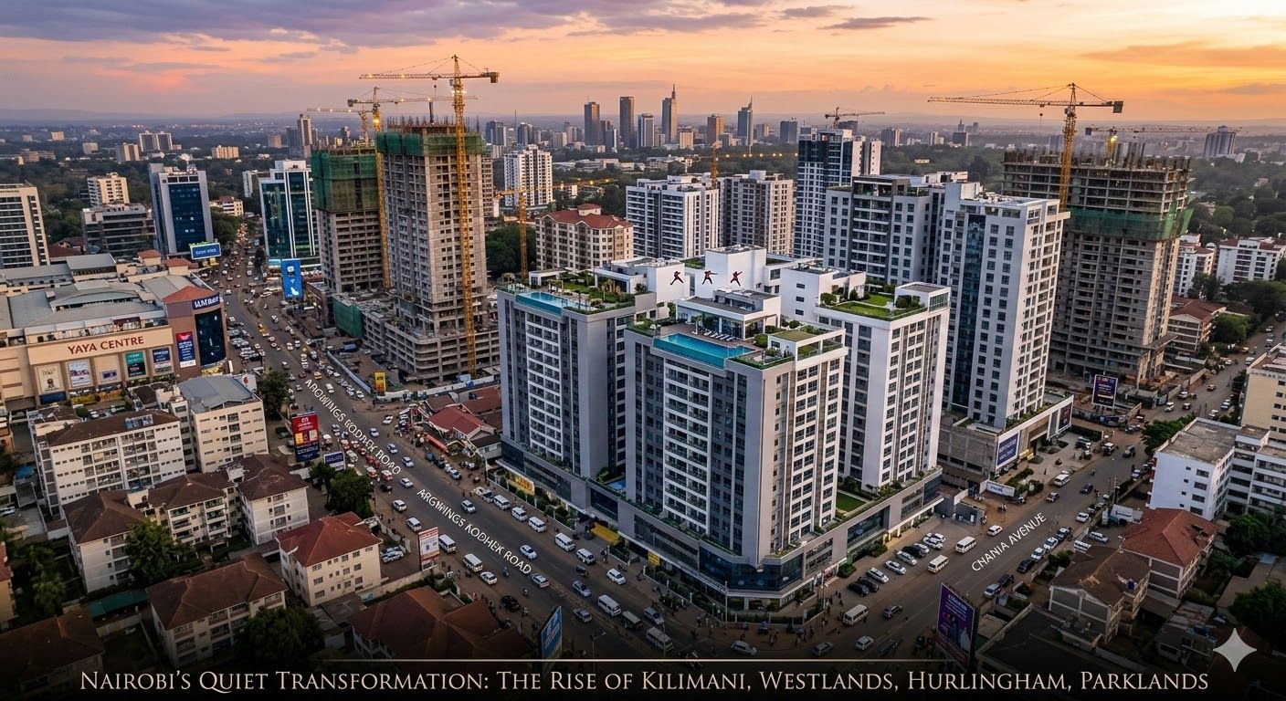 Nairobi’s Quiet Transformation: The Rise of Kilimani, Westlands, Hurlingham and Parklands